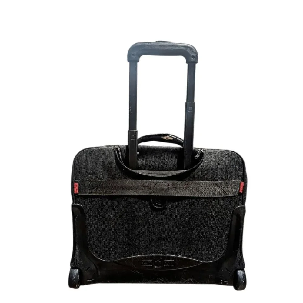 SWISS GEAR Wenger Potmac Carry-On Two Wheeled Laptop Briefcase Luggage Bag
